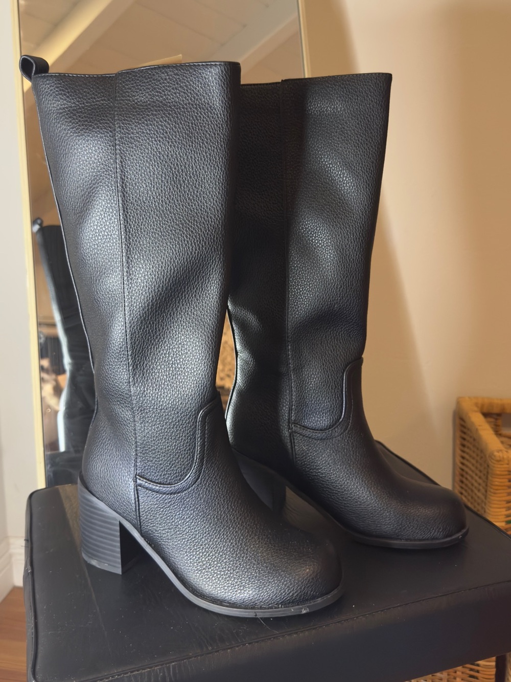 Dolls Kill JEALOUS MUCH KNEE HIGH BOOTS